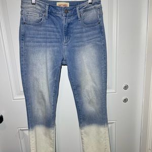 DRIFTWOOD 27 Candace Crop Hem Jeans Classic Fit 27x25